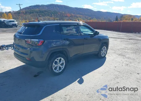 2024 Jeep Compass Sport 4X4 из США, поврежденный, VIN 3C4NJDAN5RT132255